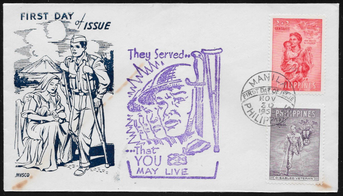 Philippines 1950 First Day Cover 